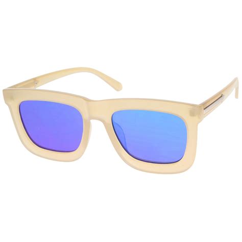 square horned rim sunglasses